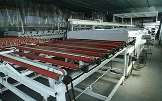 New Acid Etched Glass Production Line